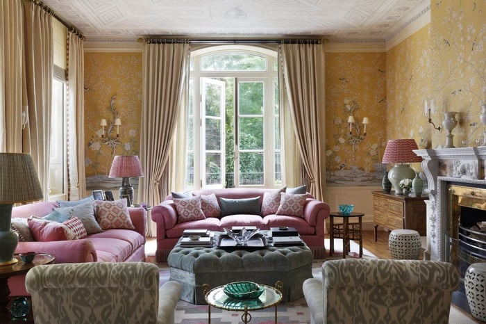Regency Style Furniture Layout