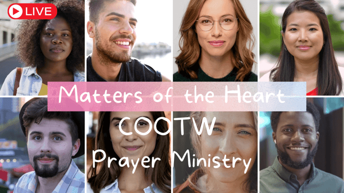 February 2024 Spiritual Series: 'Matters of the Heart' - Weekly Live Sessions