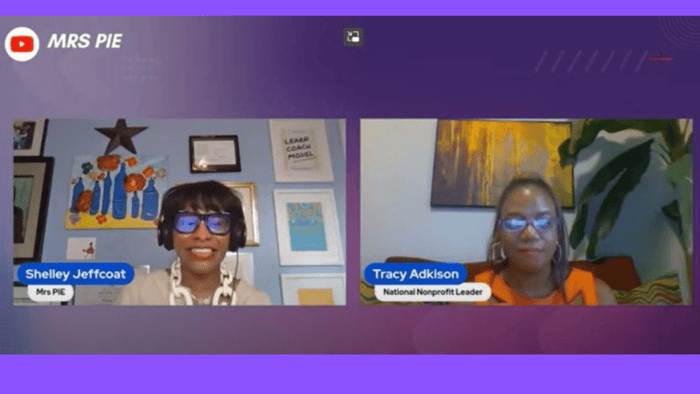 Mrs. PIE welcomes Tracy Watson Adkison