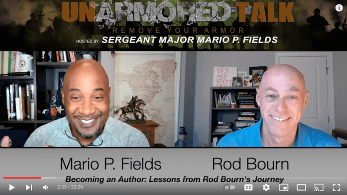 Becoming an Author: Lessons from Rod Bourn's Journey