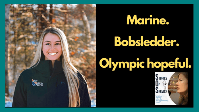 Marine. Bobsledder. Olympic hopeful | Riley Tejcek