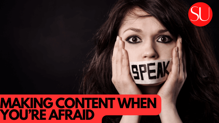 Creating Content When Your Afraid Of Public Speaking