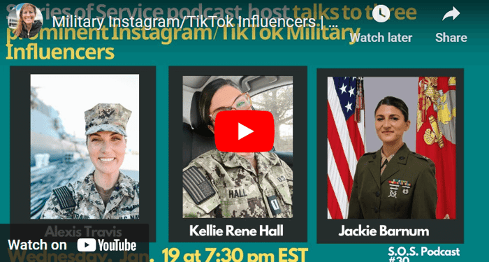 Military Instagram / TikTok Influencers