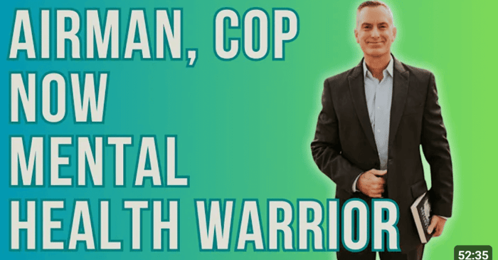 Police officer turned mental health warrior | Michael Sugrue
