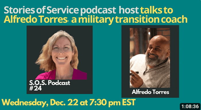 Military Transition Coach | Alfredo Torres