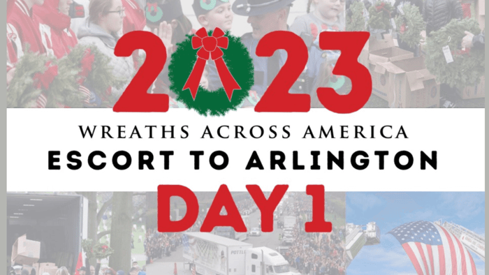 Day 1: The Journey to Arlington with Wreaths Across America