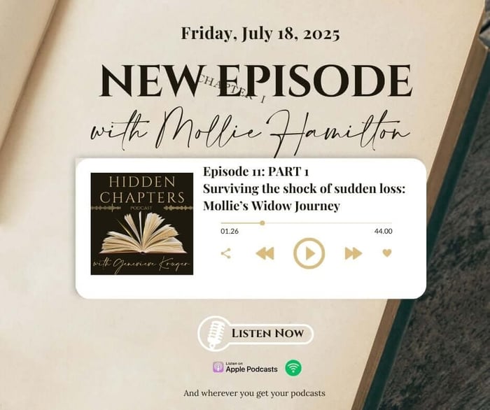 Part 1-Mollie's Widowhood Journey: Sudden Loss & Grief