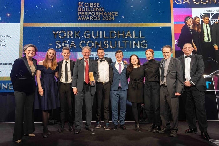 VINCI Building's York Guildhall project wins three awards at the CIBSE Building Performance Awards