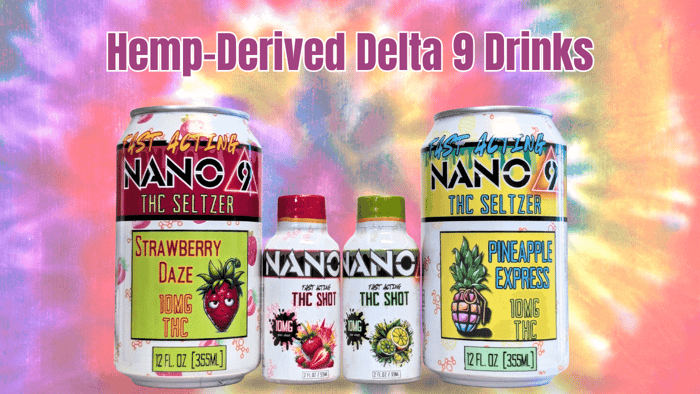 Why hemp derived Delta 9 drinks are gaining in popularity....and why you should give them a try