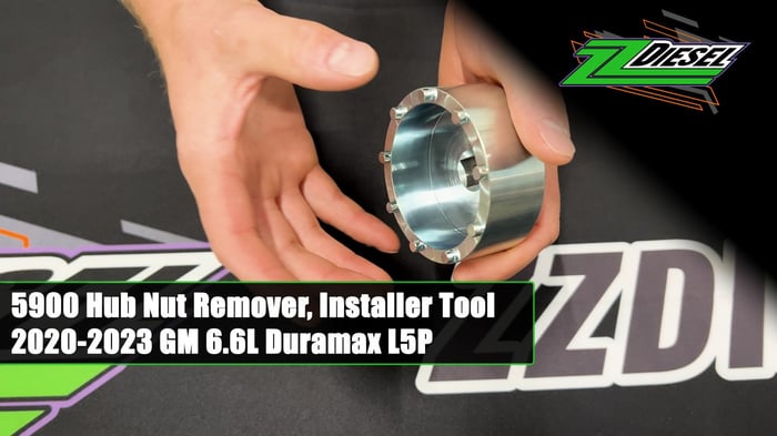 Hub Nut Remover, Installer Tool, Duramax L5P