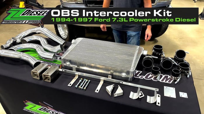 OBS Intercooler Kit 94-97 Ford 7.3L Powerstroke Diesel