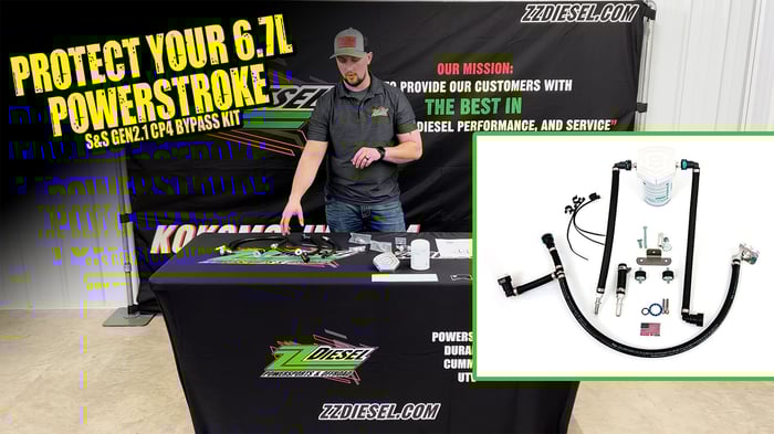 Why Every 6.7L Power Stroke Owner Needs A S&S Gen2.1 CP4 Bypass Kit