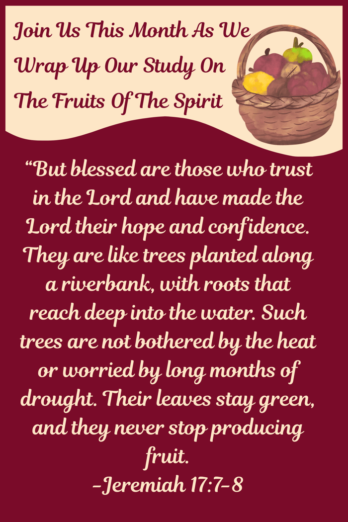 A Prayer Of Trust | Jeremiah 17:7-8