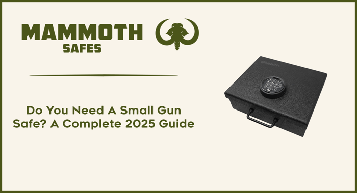 Do You Need A Small Gun Safe? A Complete 2025 Guide