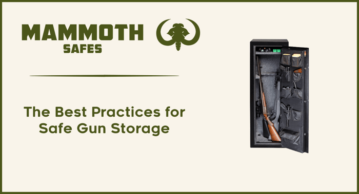 The Best Practices for Safe Gun Storage