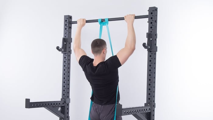 Power Rack Pull Ups