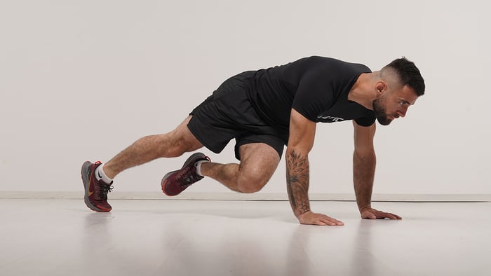 Mountain Climbers Cardio Training