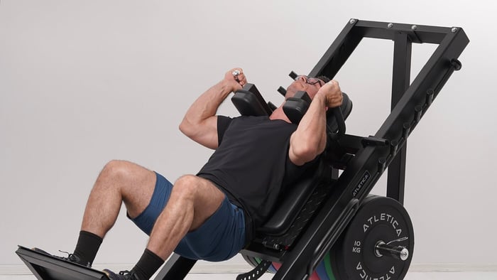 Kraftgeräte: Multifunktionale Beinpresse