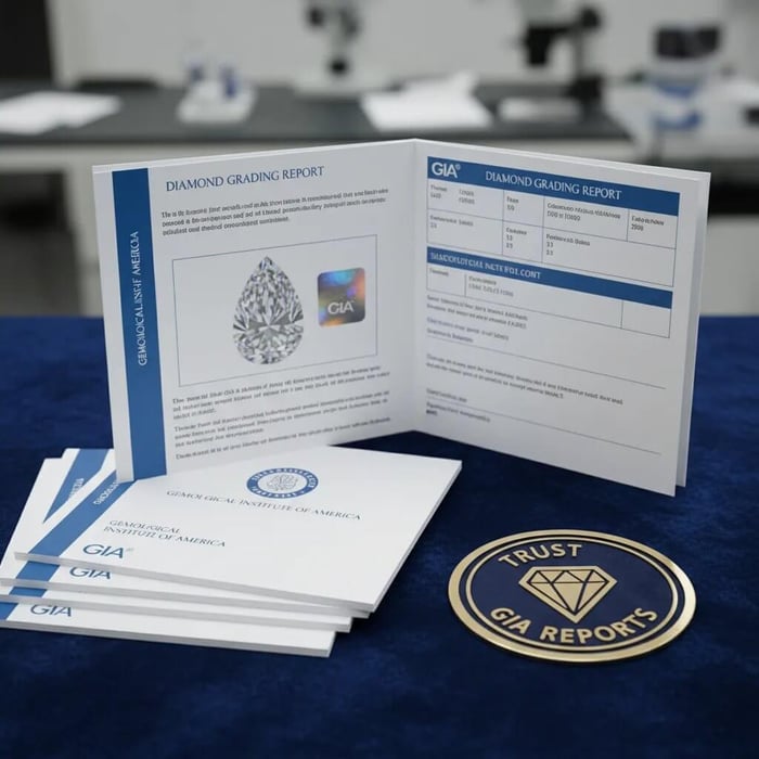 the best diamond isn't a story of diamond size but elelemts such as certification and cut quality