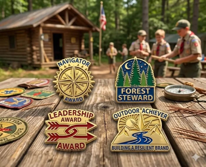 Create Your Own Pins Scout Award Pins