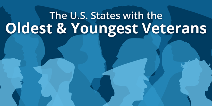 States With The Youngest and Oldest Veterans | PinMart