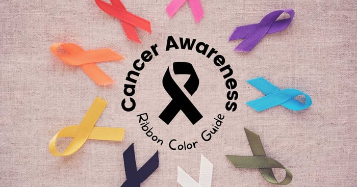 Cancer Awareness Ribbon Color Guide