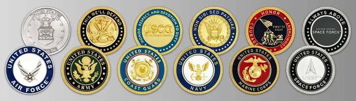 Military Coins