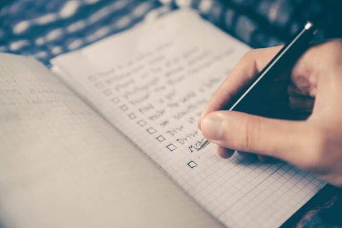 Personal statement checklist