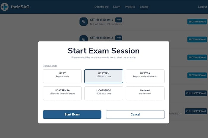 Applying for UCATSEN