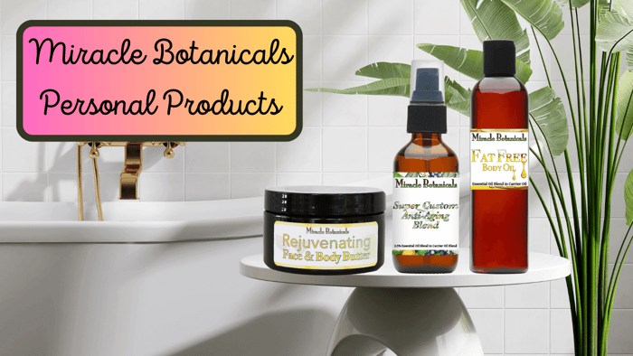 Essential Oil Personal Products