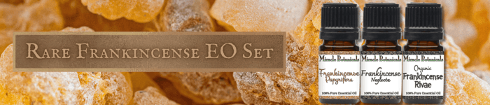 rare frankincense essential oil set