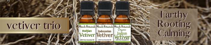 vetiver essential oils