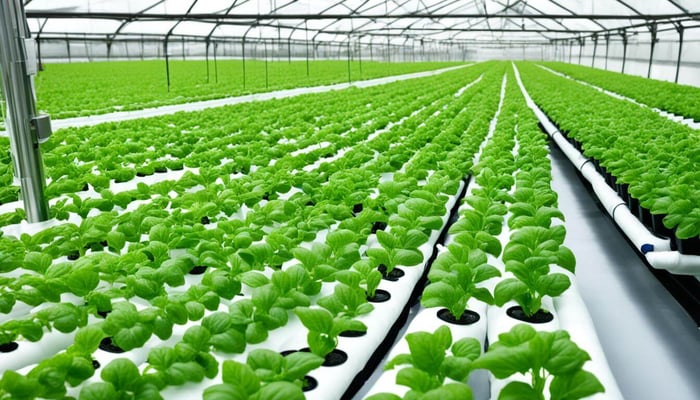 germinating seeds for a hydroponic garden