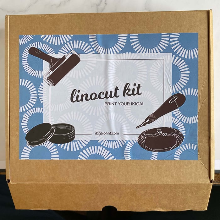 I used the carver from this linocut set