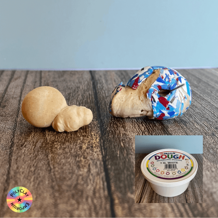 The unsuccessful polymer clay hollow bead
