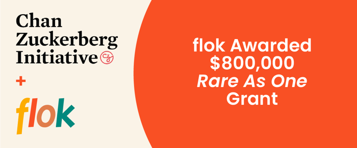 flok Health Awarded Chan Zuckerberg Initiative’s Rare As One Project Grant