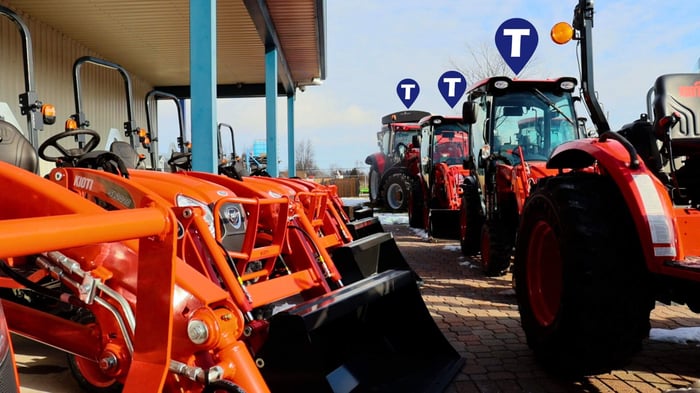 GPS Tracking for Farm and Agriculture Equipment Dealerships Tractor Dealers Security Theft prevention 