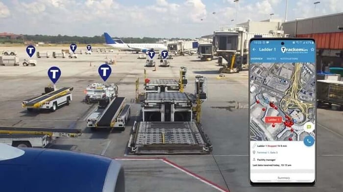 Track airport vehicles and GSE with Trackem GPS tracking for enhanced operations