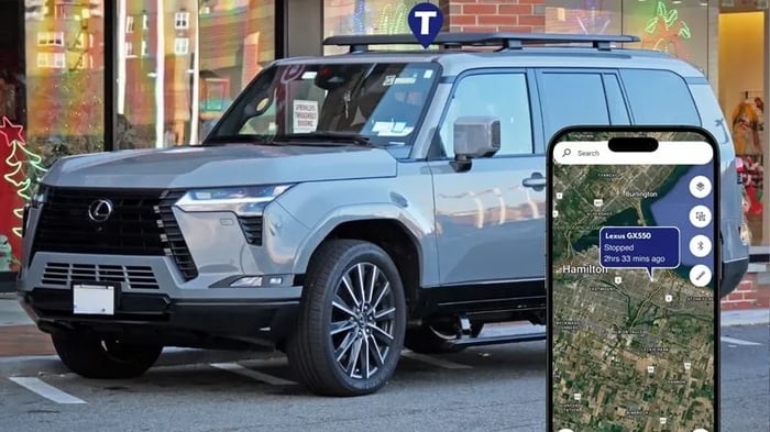 Stolen Lexus recovered using Trackem GPS tracking