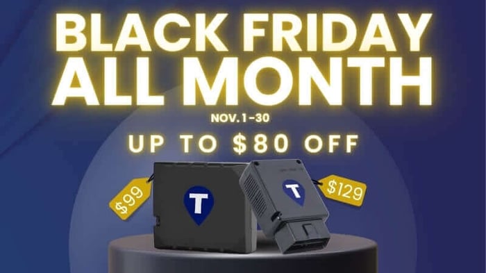 Black Friday All Month Trackem GPS Sale