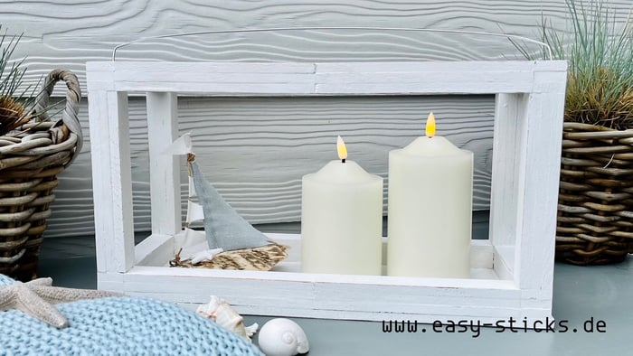 Easy-Sticks Bastelanleitung: Kerzenbox