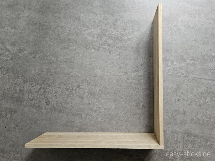 Ein Dach aus Easy-Sticks Holzklötzchen