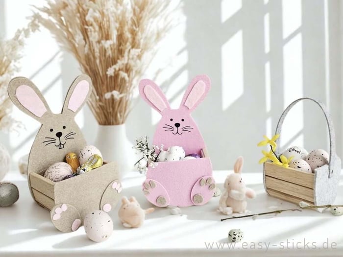 Deko zu Ostern selber basteln mit Kindern