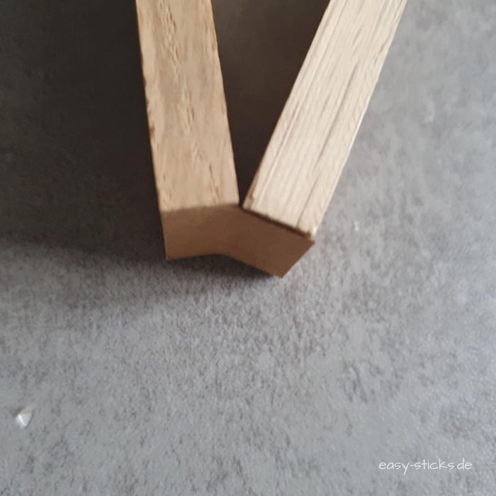 Scharnier für Holzklötzchen