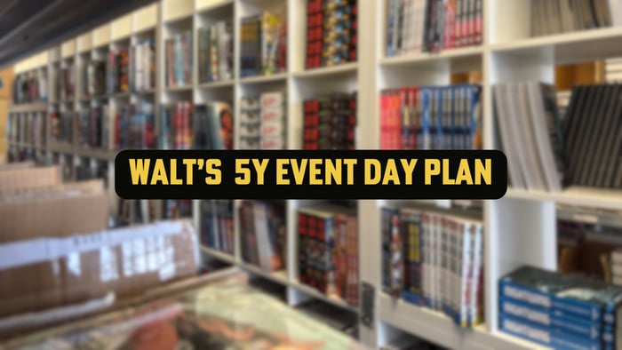 Your Walt’s 5Y Event Day Plan – Please Read Carefully!
