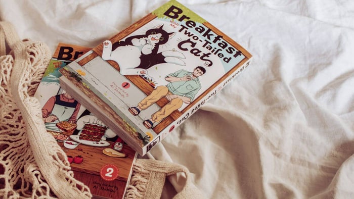 Breakfast with My Two-Tailed Cat - Manga Review