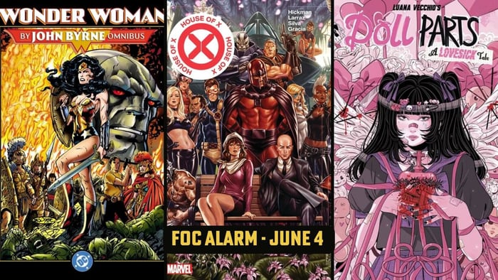 Wonder Woman by Byrne, House of X / Powers of X and more FOC Titles!