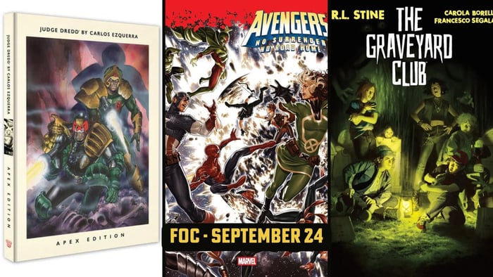 Avengers, Judge Dredd and Other FOC You Shouldn't Miss this Week!