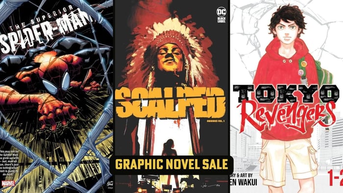 We Keep Slapping 50 Percent Tags on Graphic Novels - Black Friday Madness!