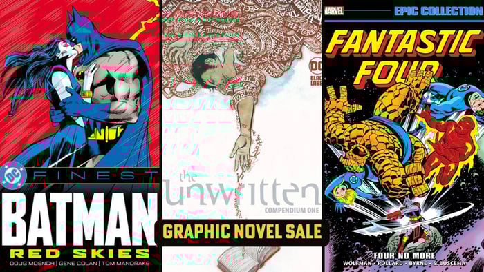 The BLACK FRIDAY for Graphic Novel Readers like You, Starts Now!!!